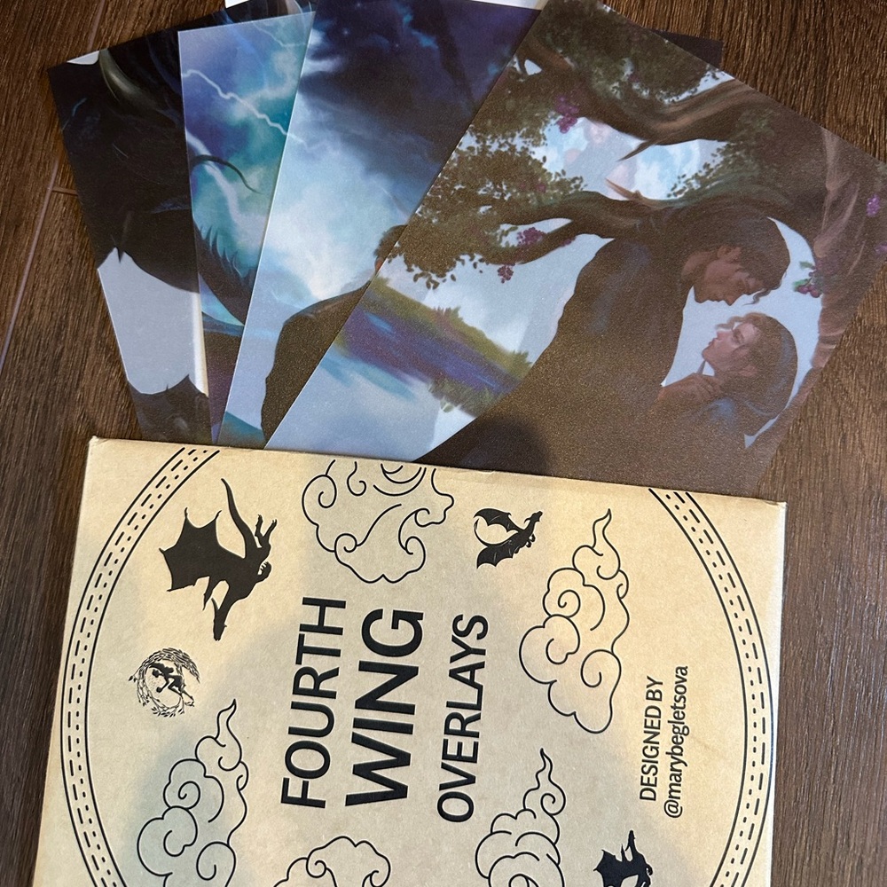 Fourth Wing overlays by FairyLoot